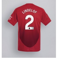 Manchester United Victor Lindelof #2 Domáci futbalový dres 2024-25 Krátky Rukáv